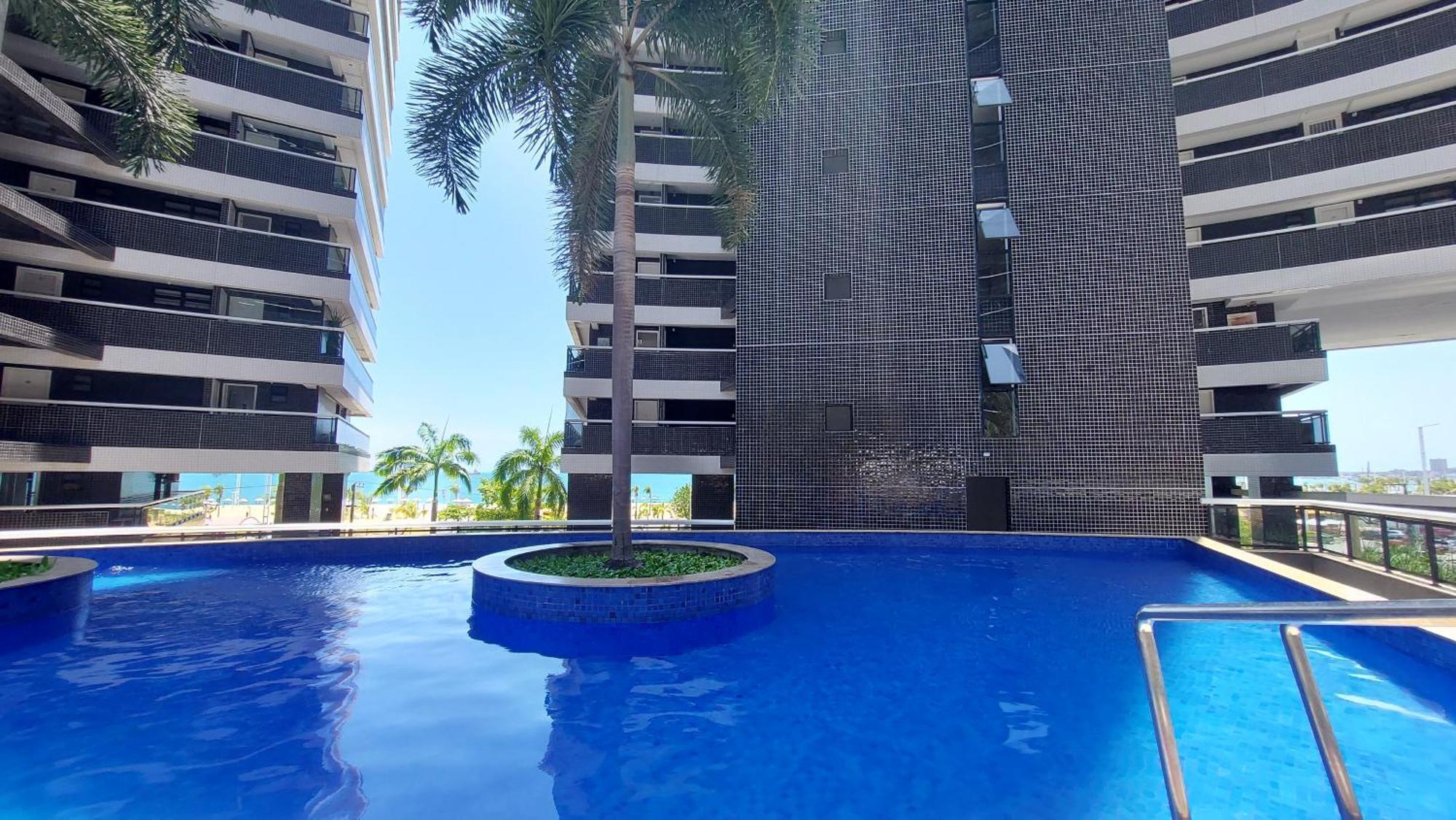 Апартаменты Ed Landscape 3 Quartos Frente Mar Форталеза Экстерьер фото