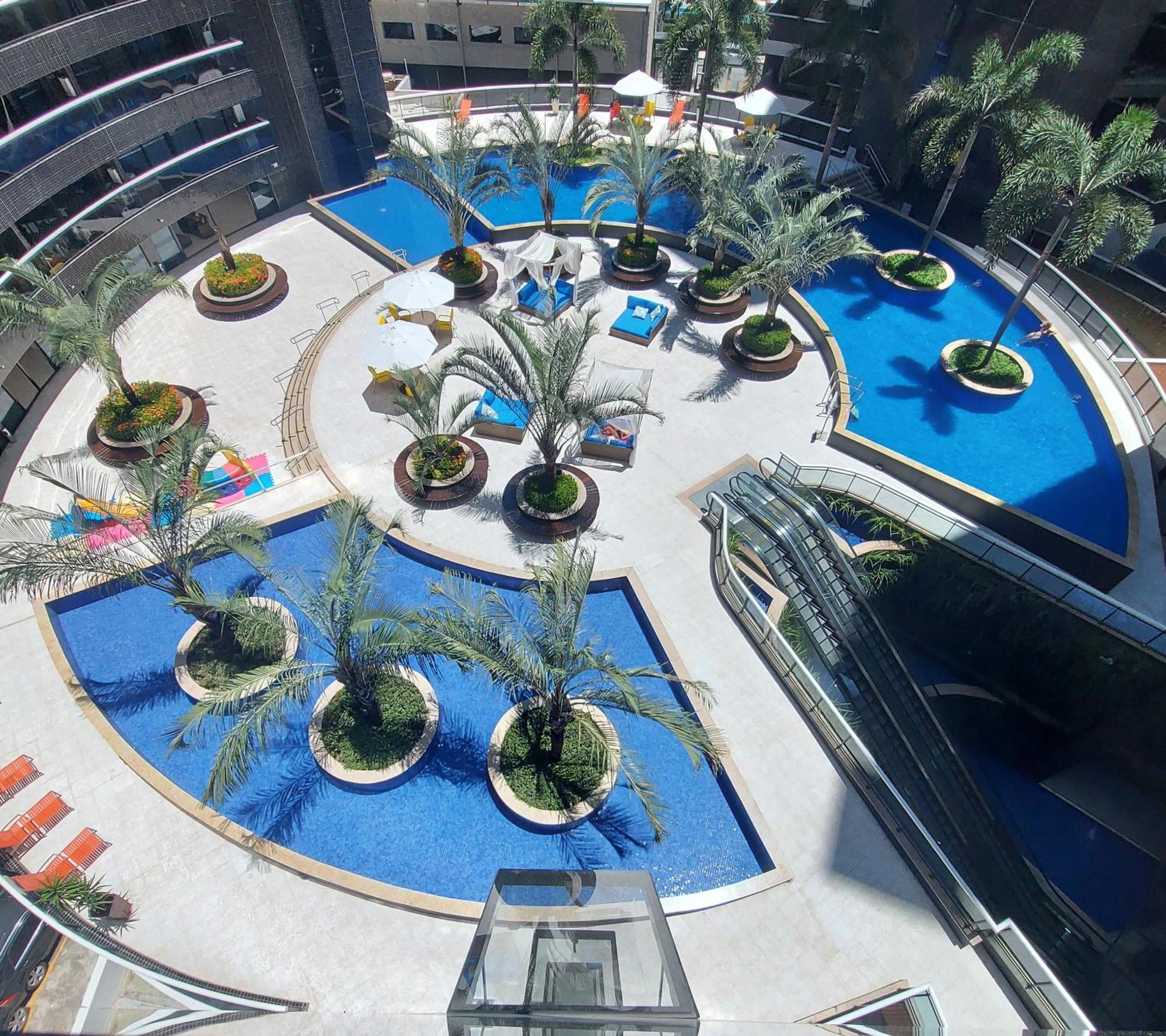 Апартаменты Ed Landscape 3 Quartos Frente Mar Форталеза Экстерьер фото