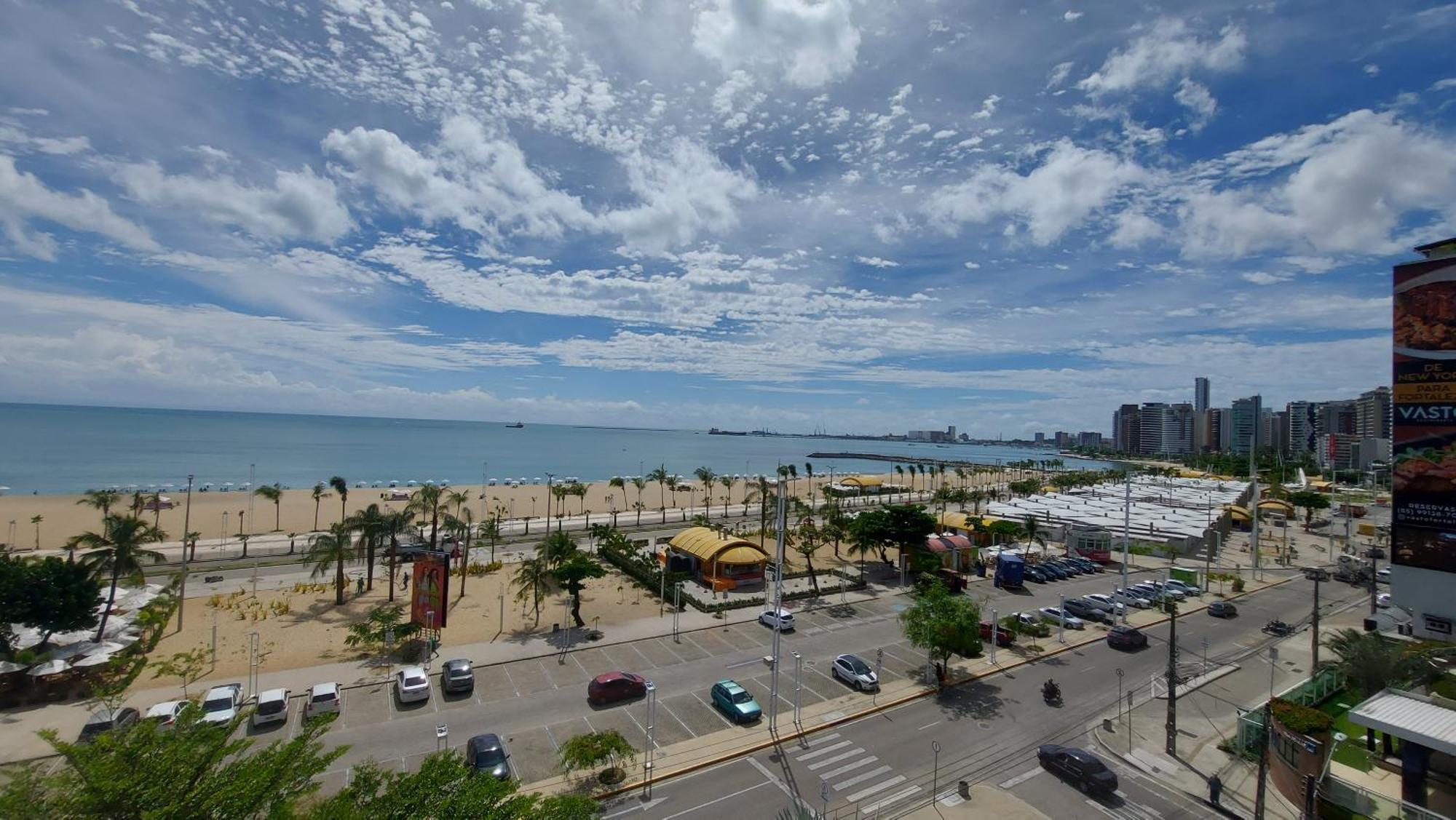 Апартаменты Ed Landscape 3 Quartos Frente Mar Форталеза Экстерьер фото