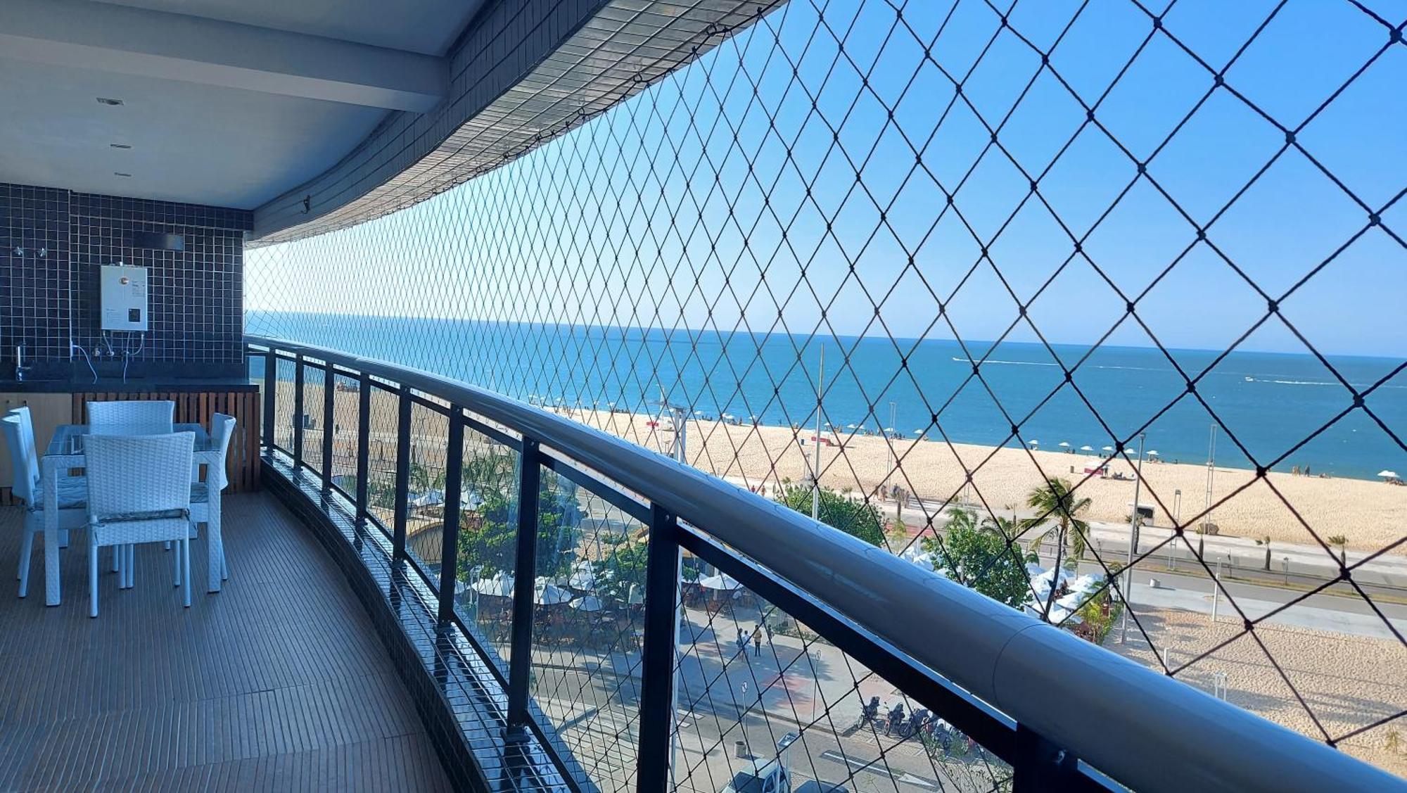 Апартаменты Ed Landscape 3 Quartos Frente Mar Форталеза Экстерьер фото