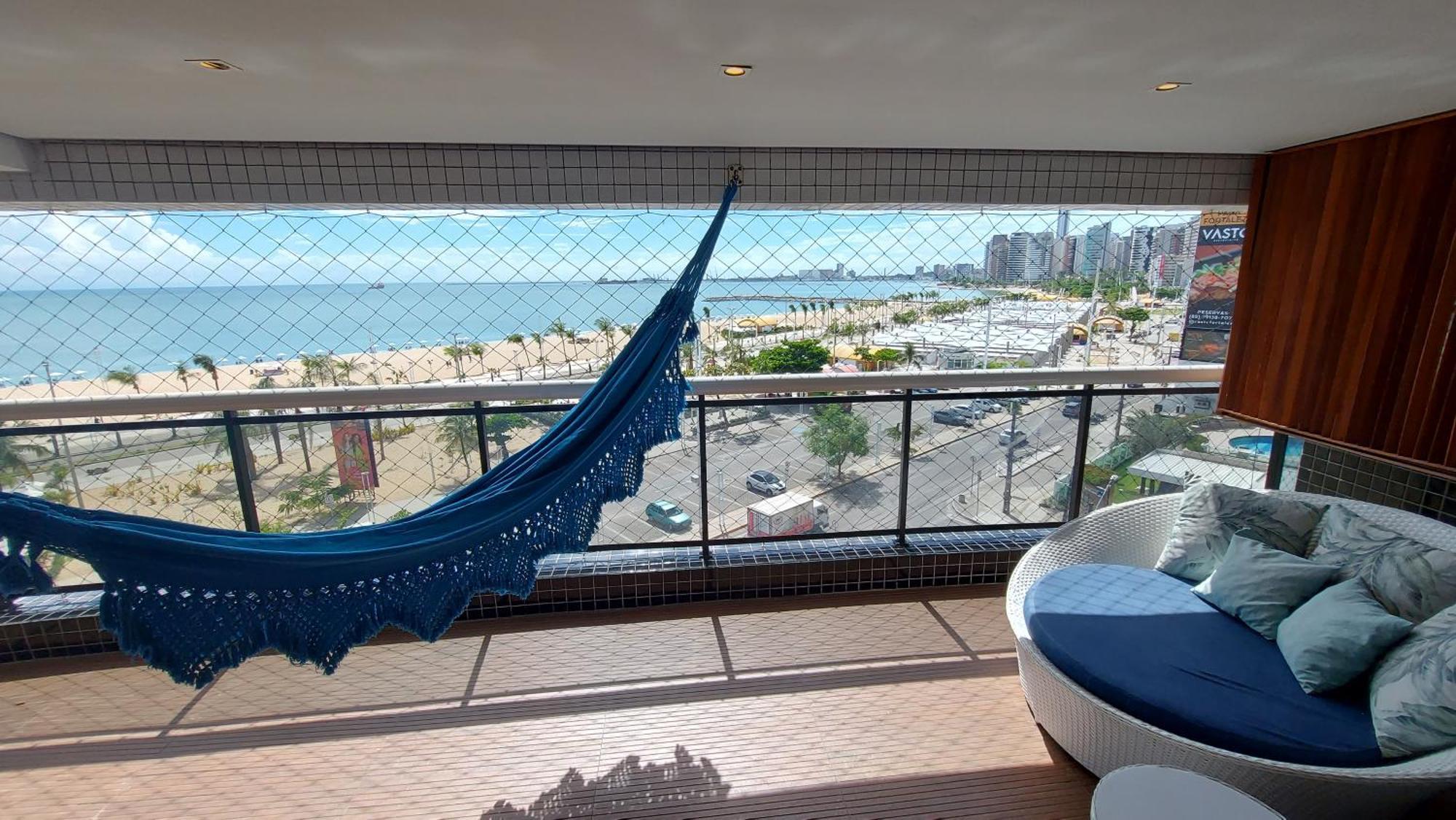 Апартаменты Ed Landscape 3 Quartos Frente Mar Форталеза Экстерьер фото